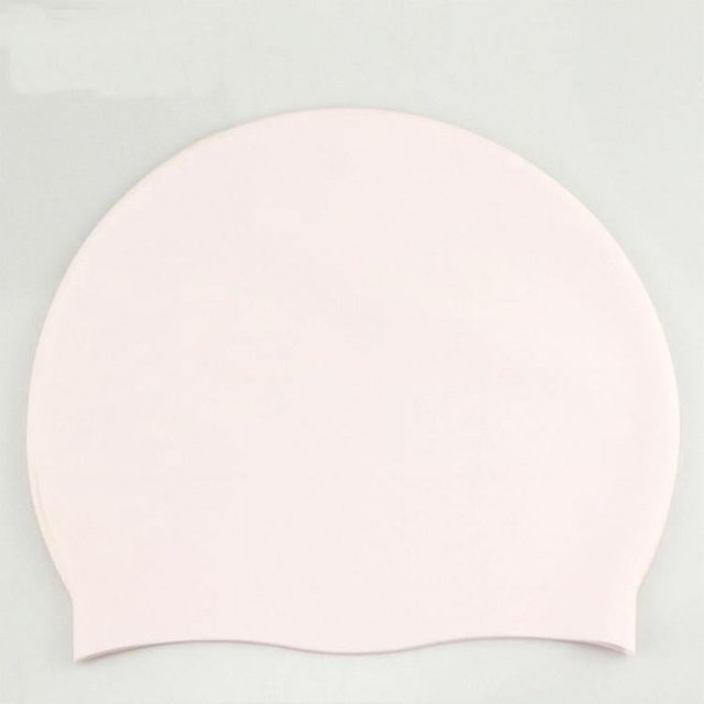 ZHAOCHENG Gorro de natación de silicona Gorro de natación de color sólido