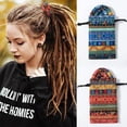 thumbnail image 2 of Banda para el cabello flexible estilo étnico, cuerda de alambre de hierro para el cabello, traje de cola de caballo alta, cerradura en espiral, color sucio, trenza, cerradura de cabello largo, fácil, 2 of 6
