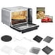 thumbnail image 2 of GoWISE USA Freidora de aire de 25 cuartos y deshidratador profesional con 3 elementos calefactores y asador, 12 funciones, precalentamiento y 5 niveles de cocción, se adapta a pizza de 12 pulgadas, 11, 2 of 5