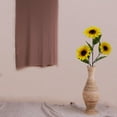 thumbnail image 3 of Mainstays 28 in Yellow Artificial Sunflower Stems, Set of 6, Indoor Use., 3 of 8