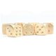 thumbnail image 5 of 5 pcs Dice 15mm Metal Dice with Case 6-sided Gold Mahjong Dice Set Jin, 5 of 5