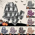 thumbnail image 6 of Hpapadks Halloween Women's Pajamas Graphic Long Sleeve Button Down Shirts and Pants 2 Piece Sleepwear Pjs Sets for Women Black, 6 of 6