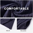 thumbnail image 6 of Cueply Long Sleeve Dress for Women Fall Wedding Guest Cocktail Maxi Dresses Split Elegant Ribbed Knit Winter Dress with Pockets, 6 of 9