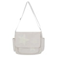 thumbnail image 1 of Bolso Bandolera Elegante para Mujer Y2K Star Gran Capacidad Niñas Adolescentes, 1 of 9