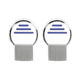 thumbnail image 1 of Peine De Contra Piojos Y Liendres Malubero Acero Inoxidable 2 Piezas plata, 1 of 5