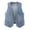 Light Blue, variant on Staron Women's Denim Vest Button Down Collar Sleeveless Slim Casual Tank Top Waistcoat, Black 5XL