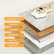 thumbnail image 4 of Gancho de ventosa, percha de plástico resistente sin marcas con tecnología de succión reforzada, solución de almacenamiento versátil para baño, cocina y casa, blanco, 10,4x6x4,7 cm, 4 of 5