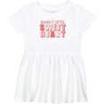thumbnail image 3 of Inktastic Nana's Little Sweet Heart Girls Baby Dress, 3 of 5