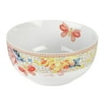 thumbnail image 3 of Dolly Parton Jeweled Mosaic 12pc Peach Butterfly Tableware Set, 3 of 7