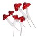 thumbnail image 2 of ColoMX 6 Piezas Mini Setas de Espuma Setas de Jardín de Hadas Pequeñas Selecciones de Setas Estacas de Setas Falsas Estatua de Planta para Bonsai Micro Paisaje Artesanía Rojo, 2 of 8