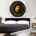 thumbnail image 2 of ARTCANVAS Medusa Shield 1597 Canvas Art Print by Caravaggio - Size: 36" x 36" (0.75" Deep), 2 of 9