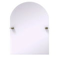 thumbnail image 3 of Frameless Arched Top Tilt Mirror with Beveled Edge in Satin Brass, 3 of 5
