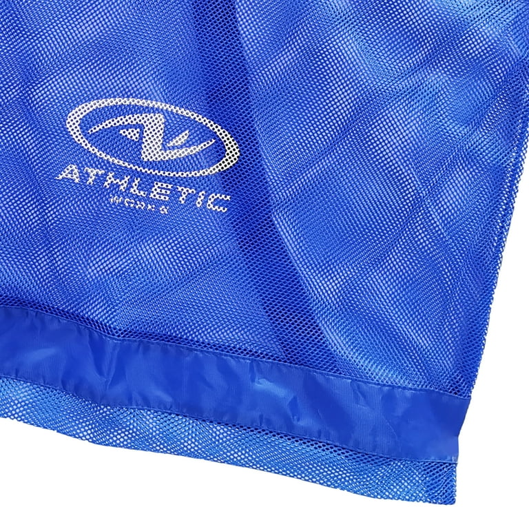 さらに100円引き◆MARITHE◆MOUVEMENT MESH GYM SACK Athletic Works Mesh Swim Gear Bag - Blue Mesh Bag Swimmers