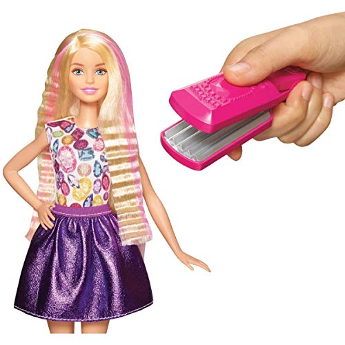 barbie diy crimp and curl