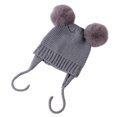 thumbnail image 3 of Coofit Bonnet à Pompon Mode Mignon Chapeau Décontracté Tricoté Bonnet pour Bébé, 3 of 10