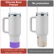 thumbnail image 5 of Uxcell Funda de Botella de Agua de Silicona [1PCS] - Funda Protectora Antideslizante para Proteger Botellas de Agua de Rasguños - [Violeta - 2.95 IN], 5 of 7