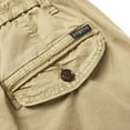 thumbnail image 3 of Men's Pants for Work Men Casual Solid Multiple Pockets Outdoor Straight Type Fitness Pants Cargo Pants Trousers Mens Sweat Pants, 3 of 7