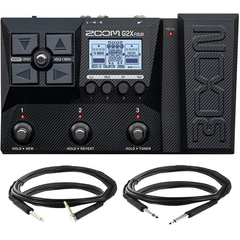 ZOOM　G2X FOUR Amazon.com: Zoom G2X Four Multi-Effect Guitar Pedal Bundled
