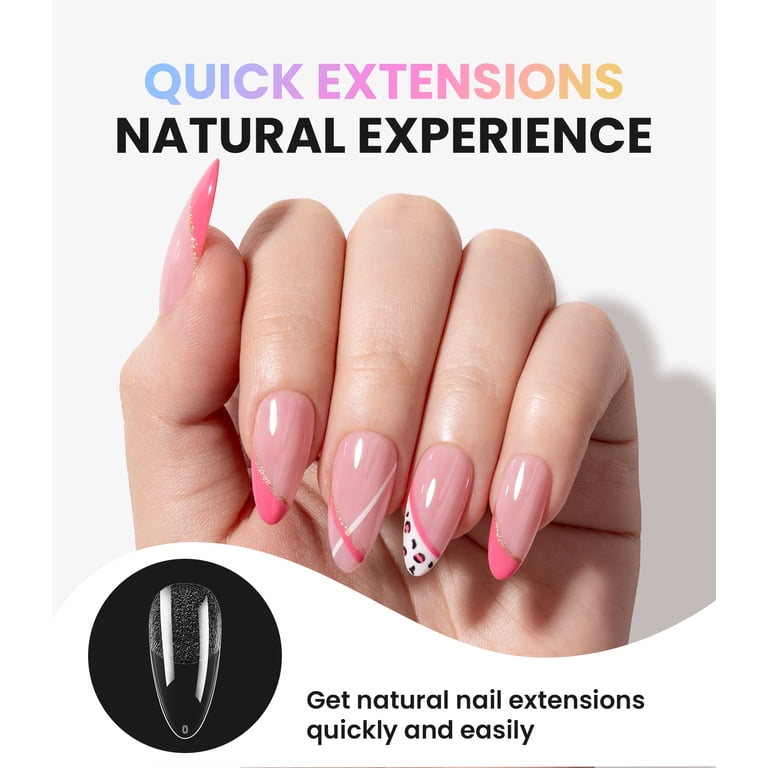 MelodySusie Medium Almond Nail Tips, 600 Pieces, 15 Sizes photo 3