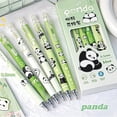 thumbnail image 5 of CoreLiving 6 Pack Retractable Erasable Gel Ink Pens Cute Cartoon Panda Design Fine Point 0.5mm Blue Ink for Writing Journaling Planner Office Supplies, 5 of 7
