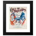 thumbnail image 2 of Anonymous 12x14 Black Modern Framed Museum Art Print Titled - Girls of Three Nations (1895), 2 of 5