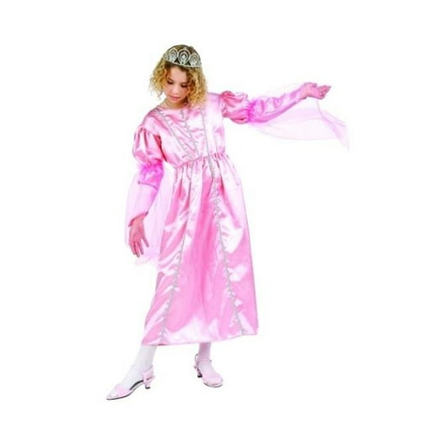 Costume de Reine de Fée Rose - Taille Enfant Petit 4-6 Ans