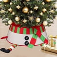 thumbnail image 5 of Gcvizuso Christmas Tree, Christmas Tree Decorations, Christmas Tree Surround With Printing Sequins ThreeDimensional Tree Bottom Decoration Scene Layout Props Christmas Tree Skirt, 5 of 6