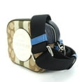 thumbnail image 2 of Pre-Owned Coach Shoulder Bag 2635 Signature Dempsey Canvas Leather Beige Blue Khaki... (Good), 2 of 10