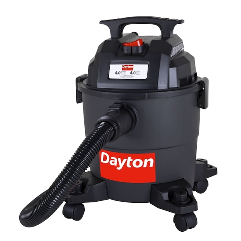 Dayton Portable Wet/Dry Vacuum,4 gal,960 W 61HV78