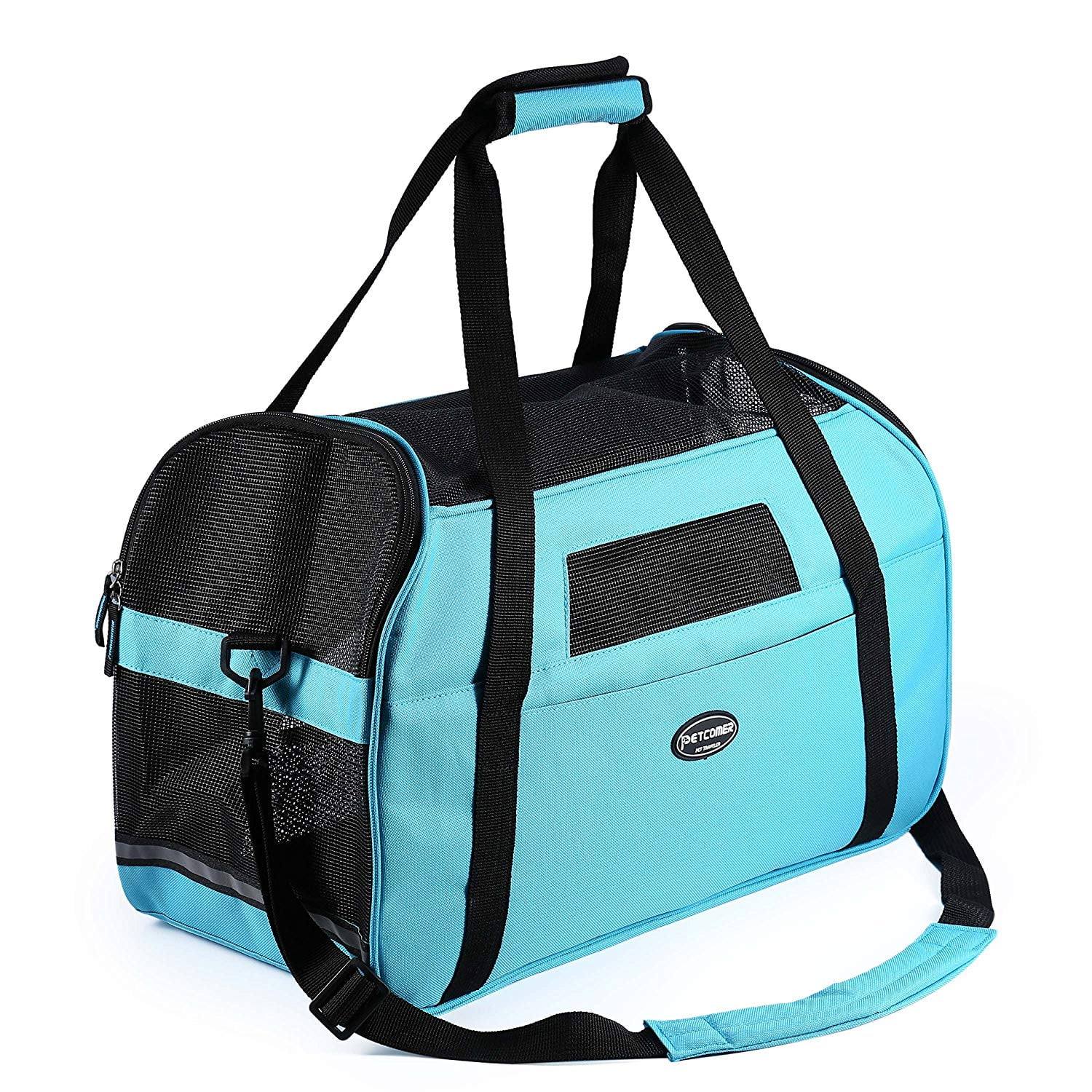 17" Jespet Luxury Soft Sided Dog Carrier for Dogs, Cats, Puppy Airline