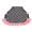 Black and White Dots, variant on NFTIGB Chicken Saddle Hen Apron Wing Back Protector with Elastic Straps Feather Fixer Jacket for Poultry Bird Care Black and White Dots Pattern Apparel Size 9.06 inches / 23.0 cm
