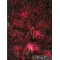 Faux Fur Long Pile ALASKAN HUSKY FUCHSIA Fabric/ 60" Wide / Sold by the yard