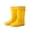 YELLOW, variant on Kids Rain Boots Boys Girls Lightweight Boots Waterproof Easy-on Outdoor Playing Rain Boot Unisex-Child