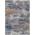 thumbnail image 2 of Addison Rugs Chantille Indoor/Outdoor Transitional Abstract Blue Machine Washable Rectangle Rug, 8' x 10', 2 of 8
