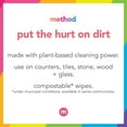 thumbnail image 2 of Method All Purpose Cleaning Wipes - Pink Grapefruit - 70 Wipes Pack of 4, 2 of 3