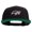 Black, variant on Turtle Swimming Embroidered Wool Blend Prostyle Snapback - Black OSFM