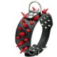 thumbnail image 3 of Collares para mascotas de cuero sintético con púas afiladas, estilo punk, ajustables, de 5 cm de ancho, color negro, XS (38-46 cm), para perros medianos y grandes, 3 of 5