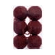 thumbnail image 2 of Set de adornos para el baile de Navidad | Decoraciones de árbol de Navidad de espuma de lana de 6 piezas, caqui rojo marrón, colgantes colgantes ligeros de 2,36 pulgadas, decoración navideña, 2 of 6