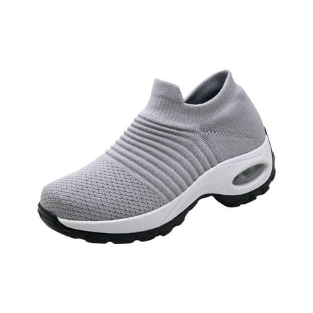

BELLZELY Womens Shoes Wide Width Clearance Sandals Stretch Cloth Large Size Women s Summer Comfortable Casual Sports Shoes