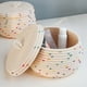 thumbnail image 4 of Cesta de almacenamiento de Almacenamiento con Tapa Decorativa Hecha para Artículos Diversos, Productos para Bebés, Magideal Cesta de almacenamiento, 4 of 7