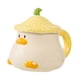 thumbnail image 2 of Taza de café de cerámica, taza de té, novedad, divertida caricatura, adorable para el hogar, cocina, mujeres Amarillo, 2 of 9