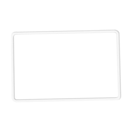 Wzmzjy Center Console Navigation Screen Protector Frame Replace Car Accessories Durable White