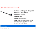 thumbnail image 2 of At Pitman Arm Drag Link - Compatible with 1976 - 1983 Jeep CJ7 1977 1978 1979 1980 1981 1982, 2 of 2