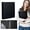Black, variant on YYKihy 3 Hole D Ring File Folder, Thick PP Document Organizer
