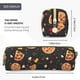 thumbnail image 3 of Fotbe Pizzas Mushrooms Estuche para Lápices de Cuero con Estampado, Estuche con Cremallera Resistente, Organizador Compacto y Elegante para Papelería, 3 of 7