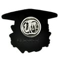 thumbnail image 3 of Cat with Graduation Cap and Tassel School Enamel Lapel Pin, 3 of 3