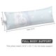 thumbnail image 2 of Funda de almohada Cinnamoroll, funda de almohada larga de cuerpo entero, almohada de juegos para niños, cojín de sofá, muebles para el hogar, decoraciones de cama de 20" x 54", 2 of 5