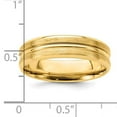 thumbnail image 7 of 14K Yellow Gold Heavy Comfort Fit Fancy Band Ring Size 11, 7 of 7
