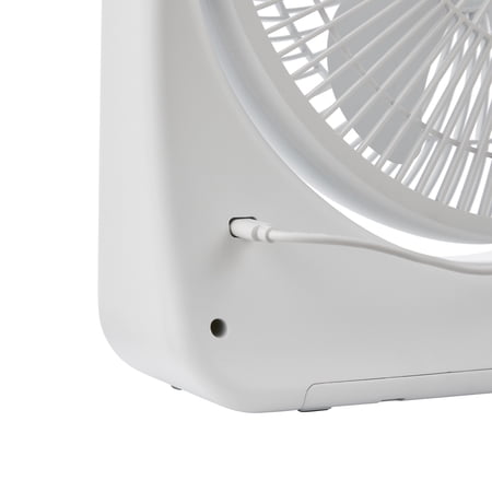 MAINSTAYS 9″ PORTABLE FAN WHITE