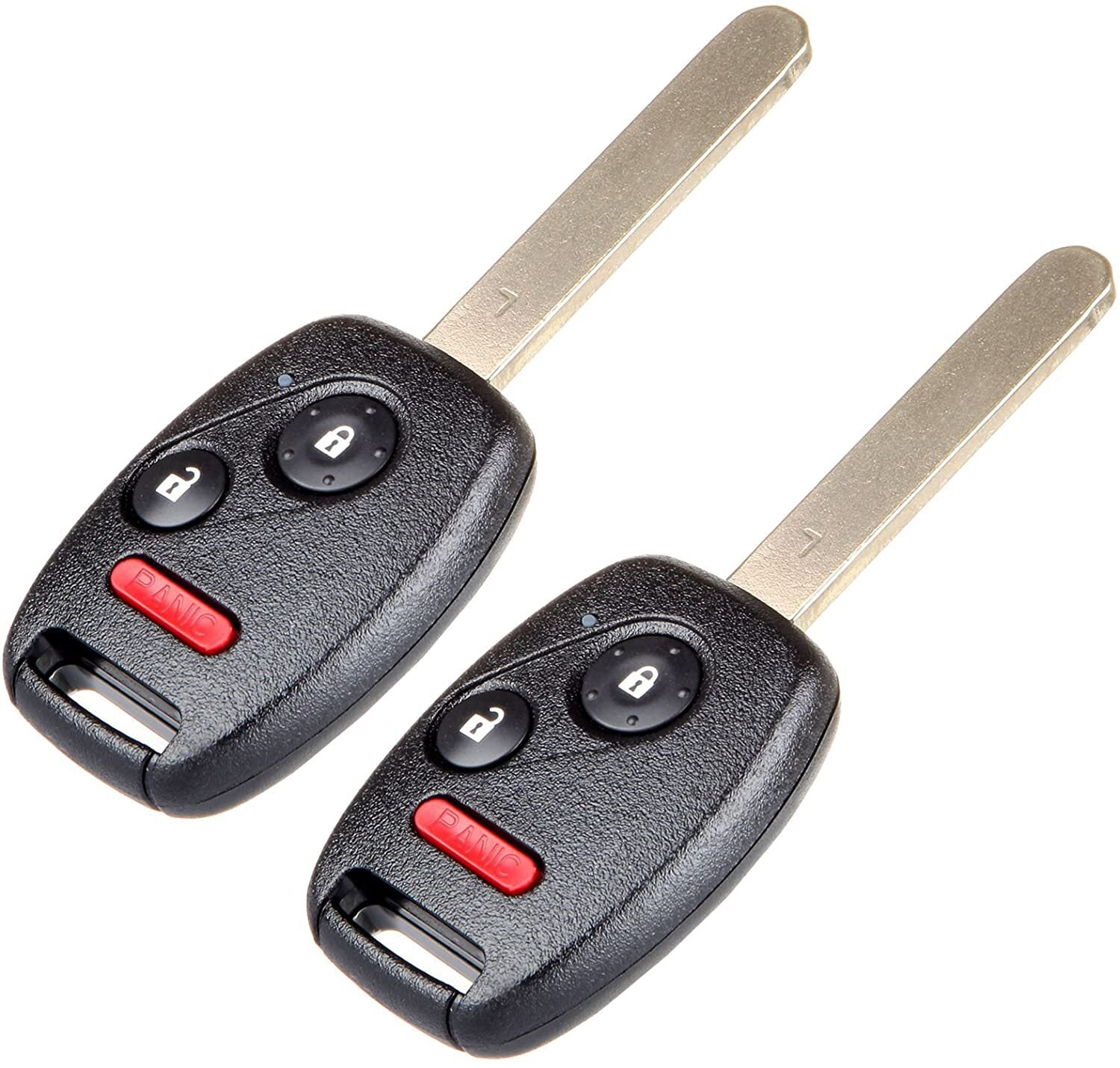 Pack of 2 ECCPP Replacement Uncut 313.8MHz Keyless Entry Remote Car Key Fob fit for Honda CR-Z CRV FIT Insight Accord Crosstour MLBHLIK-1T 